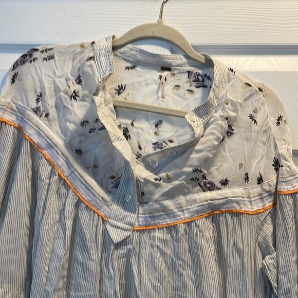 Free People Hearts & Colors Tunic Blouse S - Picture 4 of 8